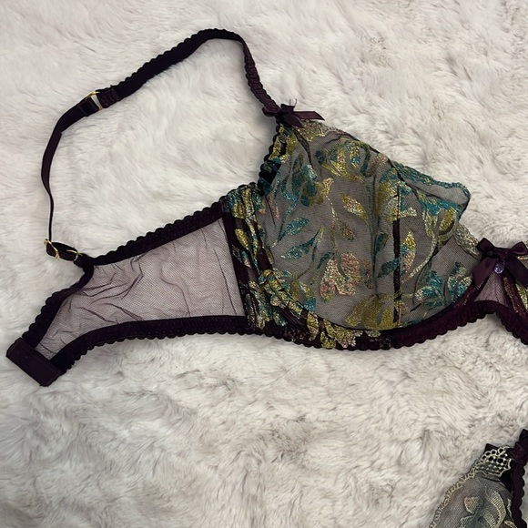 Agent Provocateur Bra&Panties Set💜💚💙🩷🧡 - Picture 14 of 14